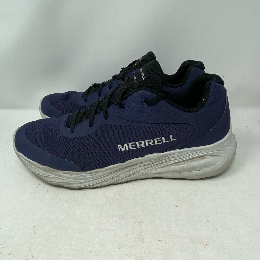 Merrell Morphaxis Mens Size 13W Blue Running Shoes J068565W FlexConnect